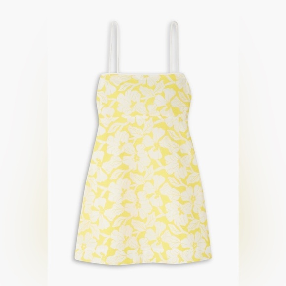 Three Graces London Clementine Dress in Daffodil UK6/XS - Picture 3 of 17